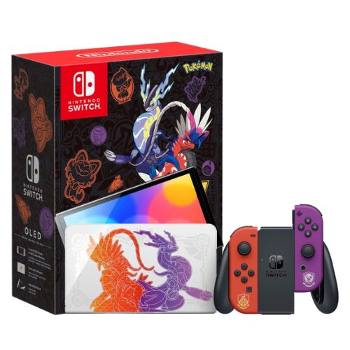 Consola Nintendo Switch OLED - Pokémon Escarlata y Violeta Edition