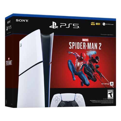 Consola Sony PlayStation 5 Slim 1TB - Marvel's Spider-Man 2 - Formato Digital