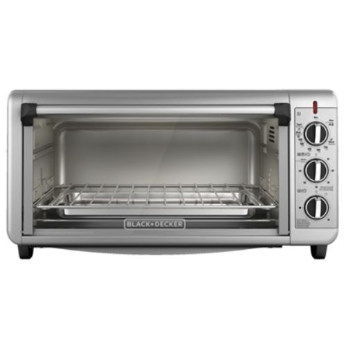 Horno Tostador Black & Decker 9" x 13" 1500W 8 Rebanadas TO3260XSBD