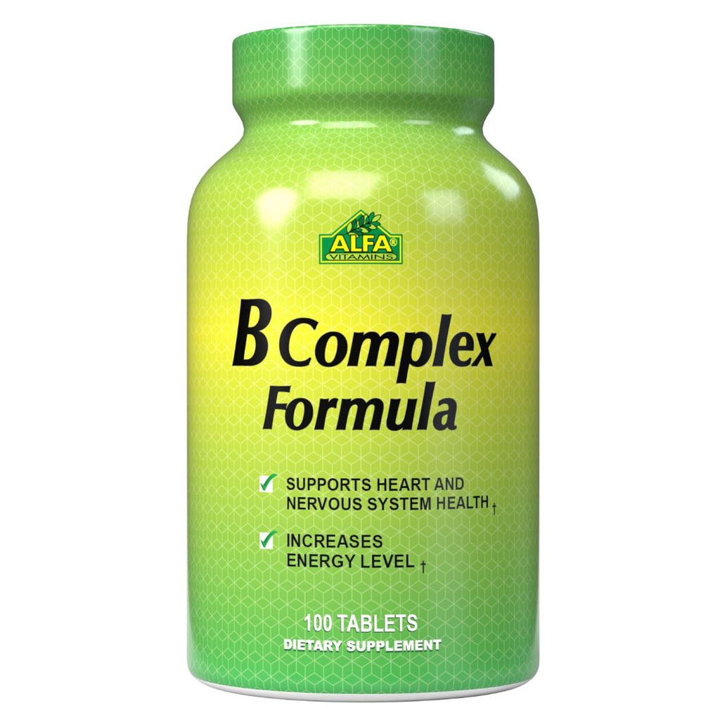 Vitaminas B Alfa 100 Capsulas Complex